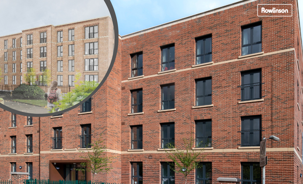 Crossings housing development in Macclesfield