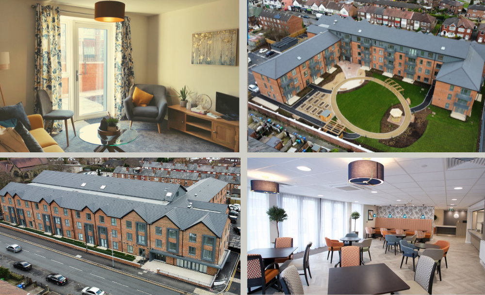 Internal and external pictures of Dahlia House in Burnage